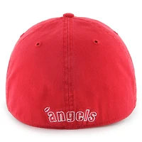 Casquette ajustée Franchise Collection Los Angeles Angels Cooperstown '47 rouge pour homme