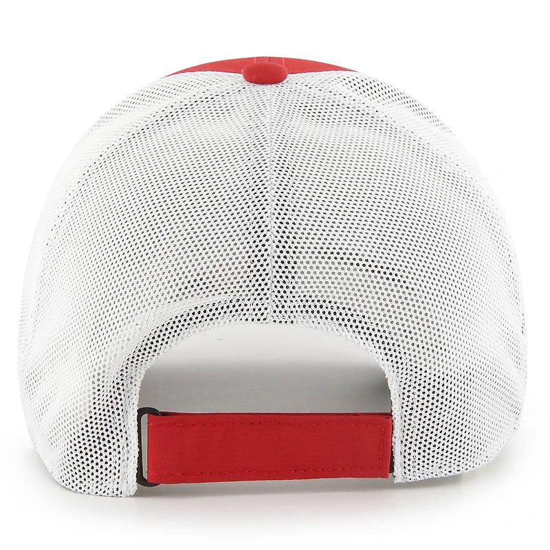 Men's '47 Red Los Angeles Angels Disburse MVP Trucker Adjustable Hat