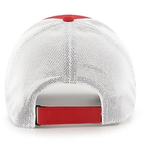 Men's '47 Red Los Angeles Angels Disburse MVP Trucker Adjustable Hat