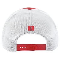 Men's '47 Red Los Angeles Angels Downburst Trucker Adjustable Hat