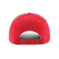 Casquette snapback en velours côtelé rouge Los Angeles Angels Laurus pour homme '47
