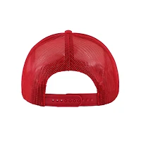 Men's '47 Red Los Angeles Angels Lift Off Foam Front Mesh Trucker Adjustable Hat