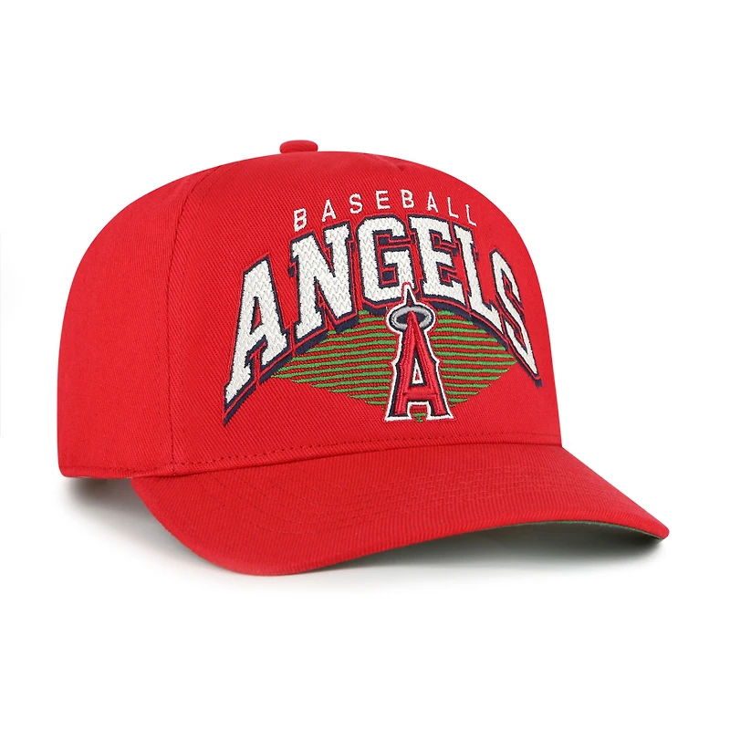 Casquette ajustable Pomona Hitch rouge des Los Angeles Angels pour homme, modèle 1947
