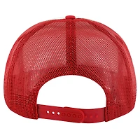 Men's '47 Red Los Angeles Angels Retro Region Foam Trucker Adjustable Hat