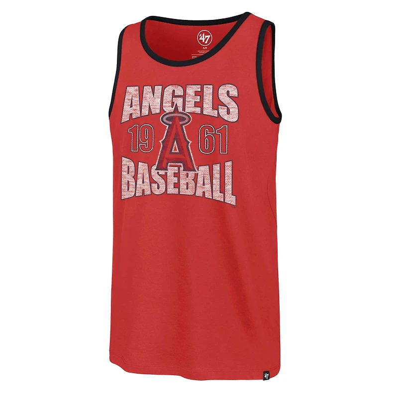 Débardeur Franklin '47 rouge de Los Angeles Angels Upload pour hommes