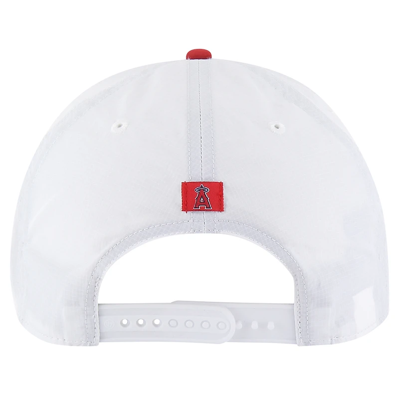 Casquette ajustable blanche Los Angeles Angels Lineman Hitch pour homme '47