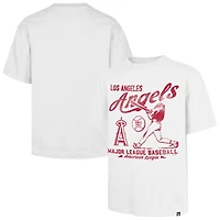T-shirt blanc pour homme « 47 » des Los Angeles Angels, édition régionale de la Batter Foundation