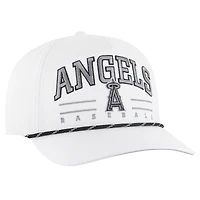 Casquette ajustable Roscoe Speckle Hitch blanche Los Angeles Angels '47 pour homme