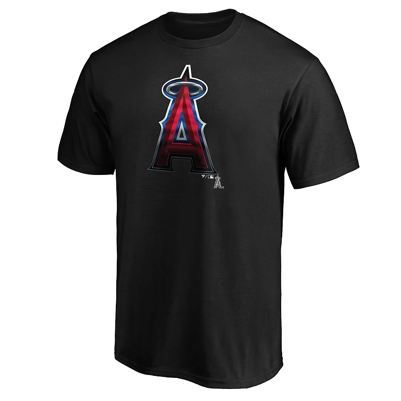 Men's  Black Los Angeles Angels Midnight Mascot T-Shirt