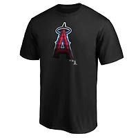 Men's  Black Los Angeles Angels Midnight Mascot T-Shirt