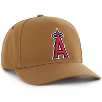 Men's Carhartt x '47  Brown Los Angeles Angels Hitch Adjustable Hat