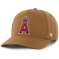 Men's Carhartt x '47  Brown Los Angeles Angels Hitch Adjustable Hat