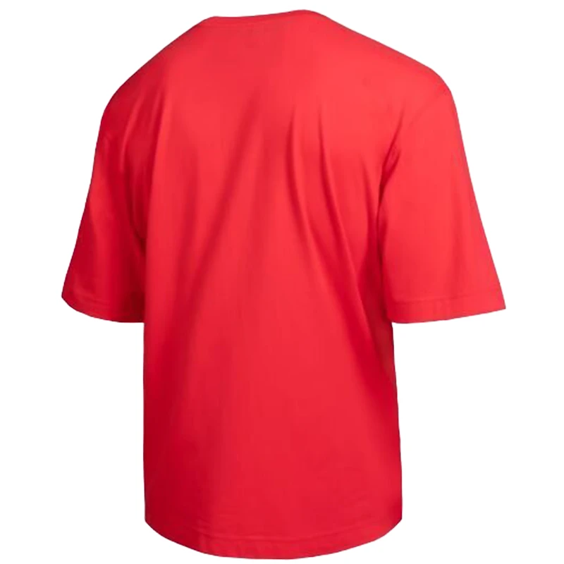T-shirt homme Champion rouge Los Angeles Angels All Star en chenille avec logo