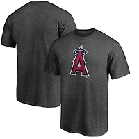 T-shirt anthracite pour homme avec logo officiel des Los Angeles Angels
