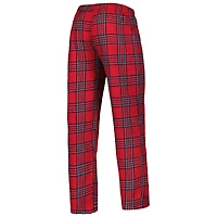 Ensemble de pyjama et pantalon avec écusson Los Angeles Angels Concepts Sport rouge/bleu marine pour homme
