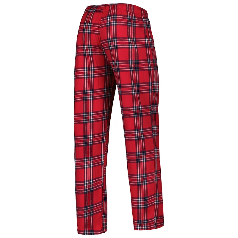 Men's Concepts Sport Red/Navy Los Angeles Angels Badge Top & Pants Sleep Set