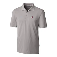 Polo extensible Forge gris des Los Angeles Angels pour homme, Cutter & Buck