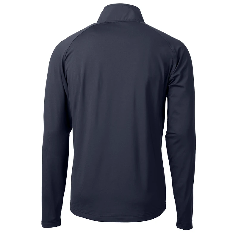 Veste hybride Adapt Eco Raglan DryTec à quart de zip pour homme, bleu marine, Cutter & Buck, Los Angeles Angels