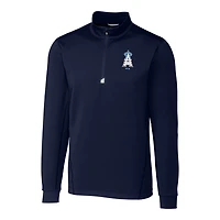 Veste à enfiler demi-zippée pour homme, bleu marine, Los Angeles Angels, Stars & Stripes, coupe-vent Traverse, grande taille