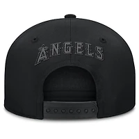 Men's Fanatics Black Los Angeles Angels Platoon Adjustable Hat