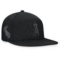 Men's Fanatics Black Los Angeles Angels Platoon Adjustable Hat