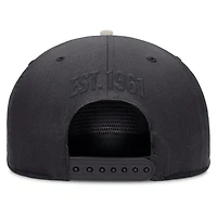 Men's Fanatics Graphite Los Angeles Angels Gapper Snapback Hat