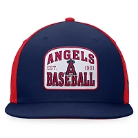 Casquette Snapback Fanatics Marine/Rouge Los Angeles Angels Cycle pour hommes
