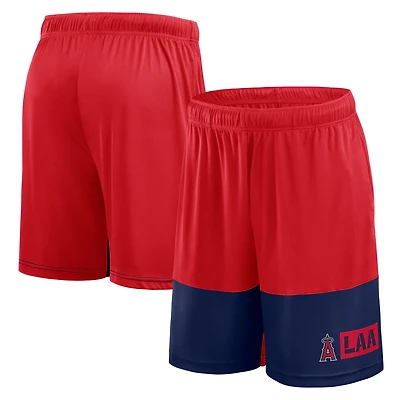 Short Fanatics rouge pour homme des Los Angeles Angels, le meilleur meilleurs