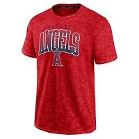 Men's Fanatics Red Los Angeles Angels Leadoff T-Shirt