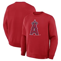 Men's Fanatics Red Los Angeles Angels Legacy Sweatshirt