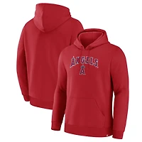 Sweat à capuche Los Angeles Angels Lock-Up Legacy rouge pour homme de Fanatics