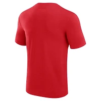 Men's Fanatics Red Los Angeles Angels Modal Short Sleeve T-Shirt