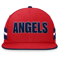 Casquette ajustée Fanatics rouge Los Angeles Angels Pick Off pour homme