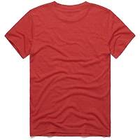 Men's Homage Mike Trout Red Los Angeles Angels Graphic Player T-Shirt