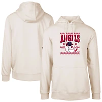 Men's Levelwear Cream Los Angeles Angels Podium Inaugural Pullover Hoodie