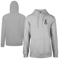 Men's Levelwear  Gray Los Angeles Angels Podium Digital Camo Pullover Hoodie