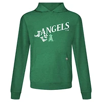 Men's Levelwear Green Los Angeles Angels St. Patrick's Day Relay Boots Pullover Hoodie