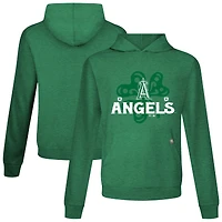 Sweat à capuche manches longues pour homme Levelwear Green Los Angeles Angels St. Patrick's Day Relay Shamrock