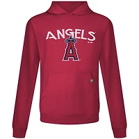 Sweat à capuche rouge Levelwear Los Angeles Angels Accolade Relay Mission pour homme