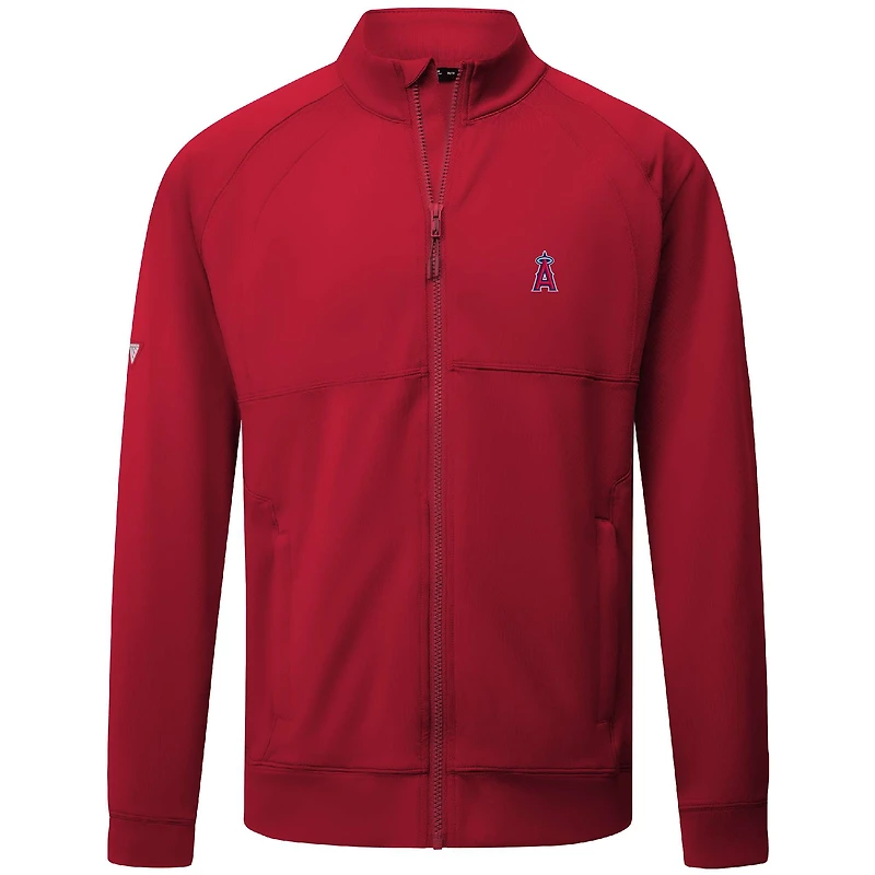 Men's Levelwear Red Los Angeles Angels Form Insignia 2.0 Full-Zip Jacket