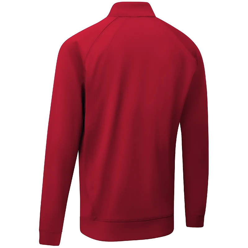 Veste zippée intégrale rouge Los Angeles Angels Form Insignia 2.0 pour homme Levelwear