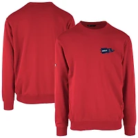 Men's Levelwear  Red Los Angeles Angels Zane Rafters Pullover Sweatshirt