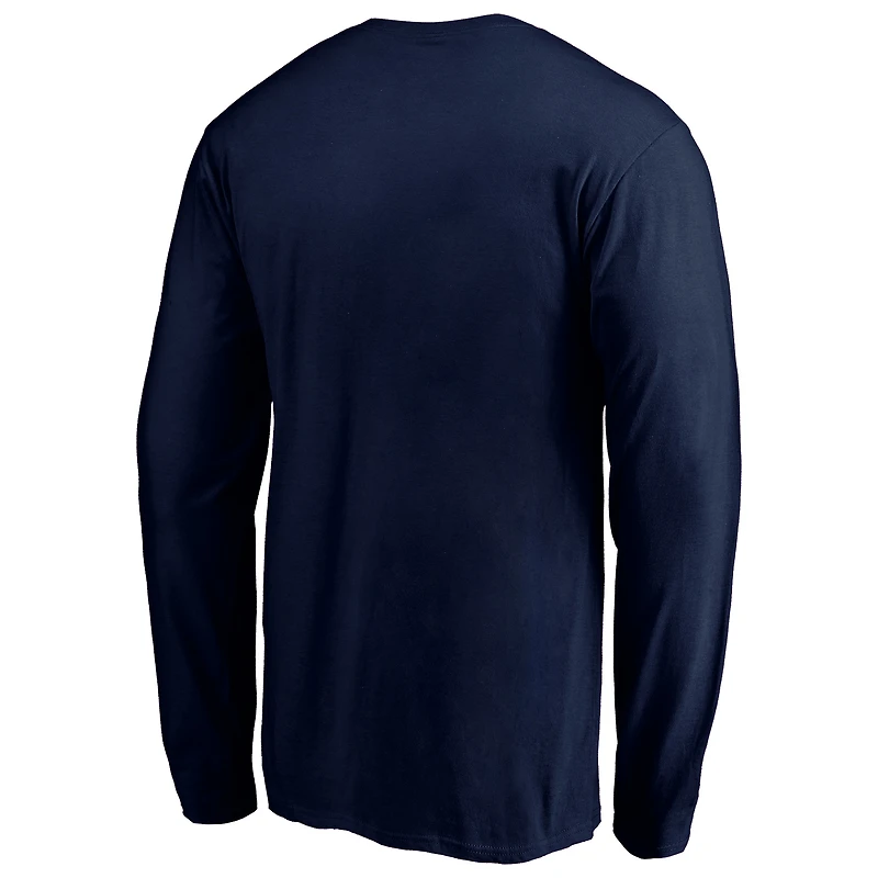 Men's  Red Los Angeles Angels Heart & Soul Long Sleeve T-Shirt
