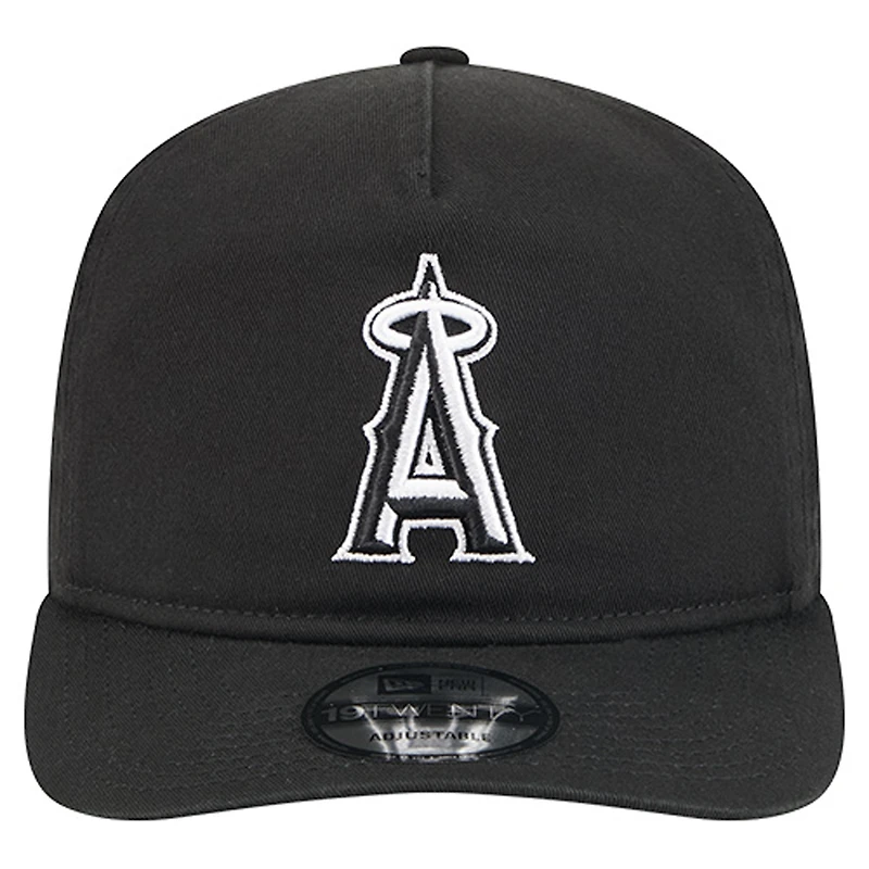 Men's New Era  Black/White Los Angeles Angels 19TWENTY Adjustable Hat