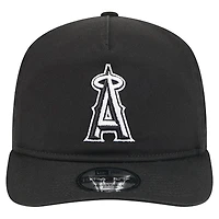 Men's New Era  Black/White Los Angeles Angels 19TWENTY Adjustable Hat