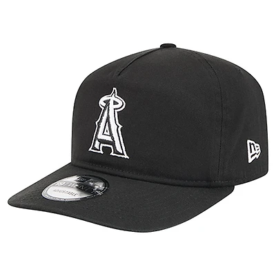 Men's New Era  Black/White Los Angeles Angels 19TWENTY Adjustable Hat