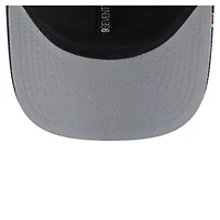 Casquette extensible à boutons-pression New Era noire Los Angeles Angels Adventure Drinks Pattern 9SEVENTY pour homme