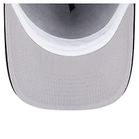 Casquette snapback 9FIFTY A-Frame noire à point de chaînette pour homme des Los Angeles Angels de New Era