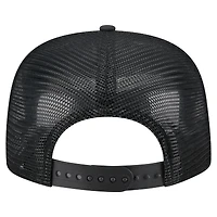 Men's New Era  Black Los Angeles Angels Gummy Golfer Trucker Adjustable Hat