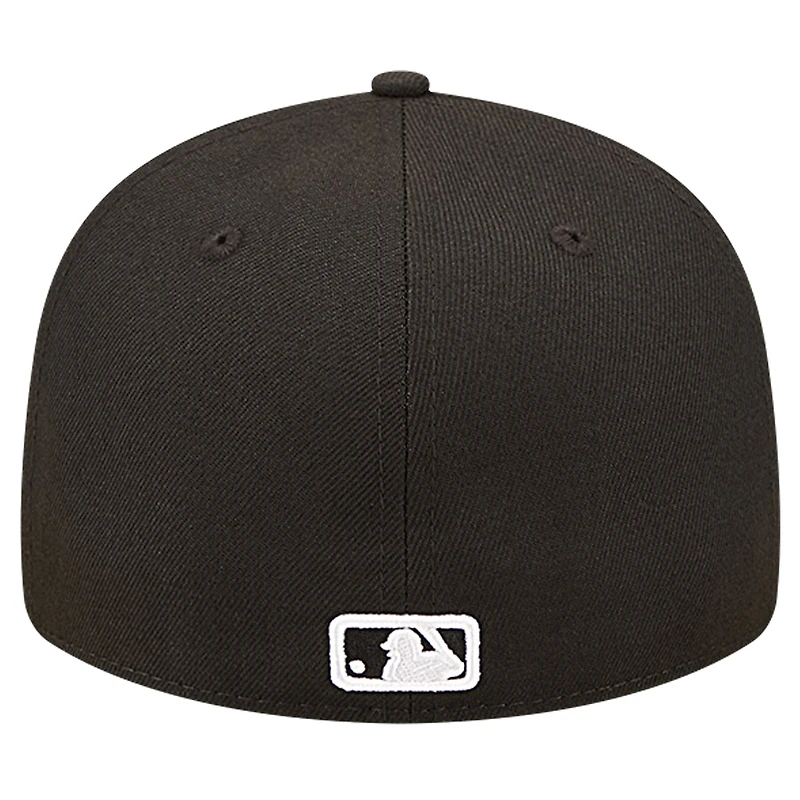 Men's New Era Black Los Angeles Angels Low Profile 59FIFTY Fitted Hat